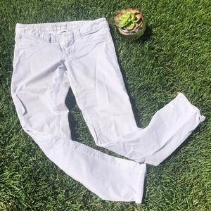 American Eagle light gray corderoy pants